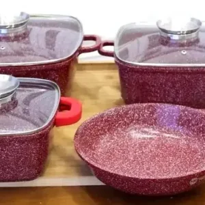 Набір посуду Bellmax Cookware Set BM-132 RED