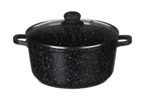 Набір посуду з мармуровим покриттям A-Plus 1503 (7 предметів) - Зображення 2