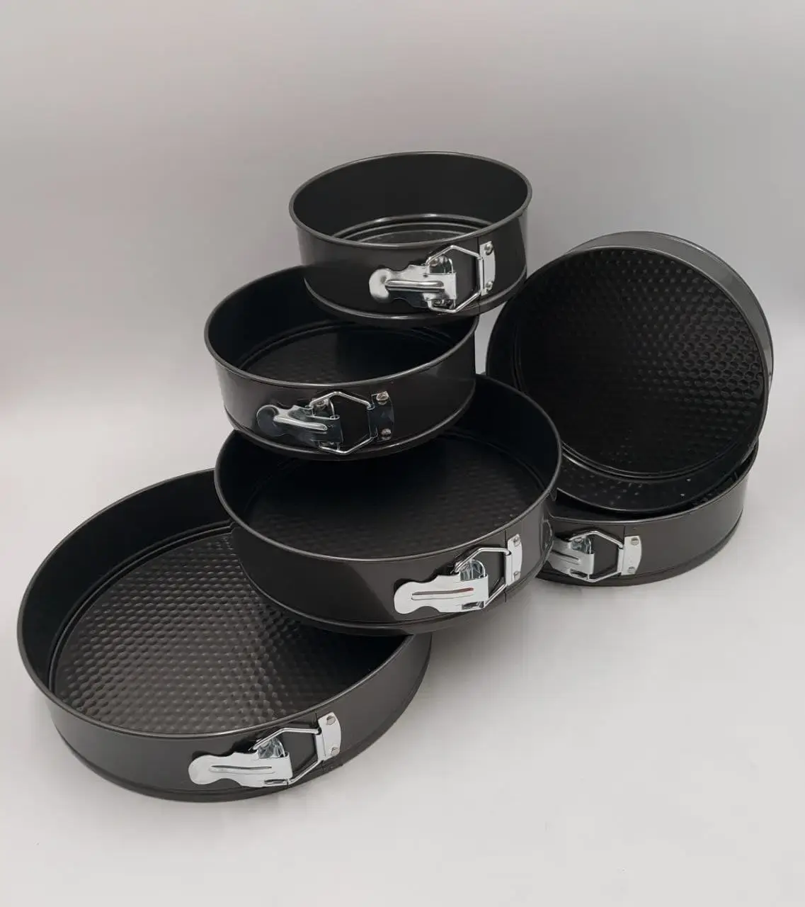 Набір роз'ємних із 6 форм для випічки Unique UN-1701 - Зображення 3