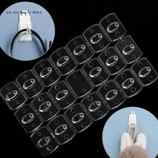 Набір гачків, що самоклеяться 1,3х1,8 см для гірлянд і декору, не залишають слідів (20шт)