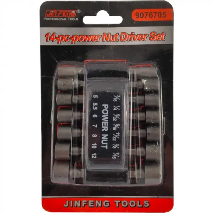 Набір шестигранних головок для шуруповерта 14 PCS sleeve AND - Зображення 4