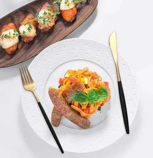 Набір столових приладів Kitchen Ware 24 шт. з нержавіючої сталі на 6 персон - Зображення 6