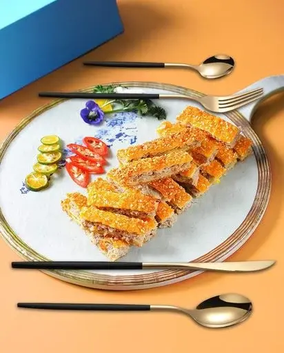 Набір столових приладів Kitchen Ware 24 шт. з нержавіючої сталі на 6 персон - Зображення 4