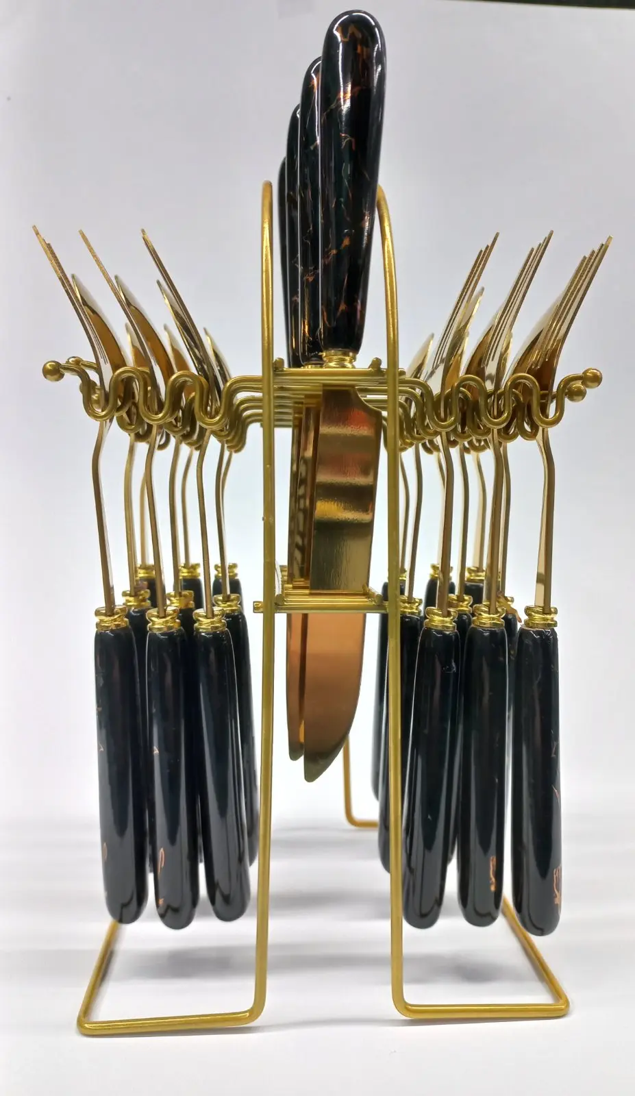 Набір золотих приладів 24 предметів RB 2413 - Зображення 2