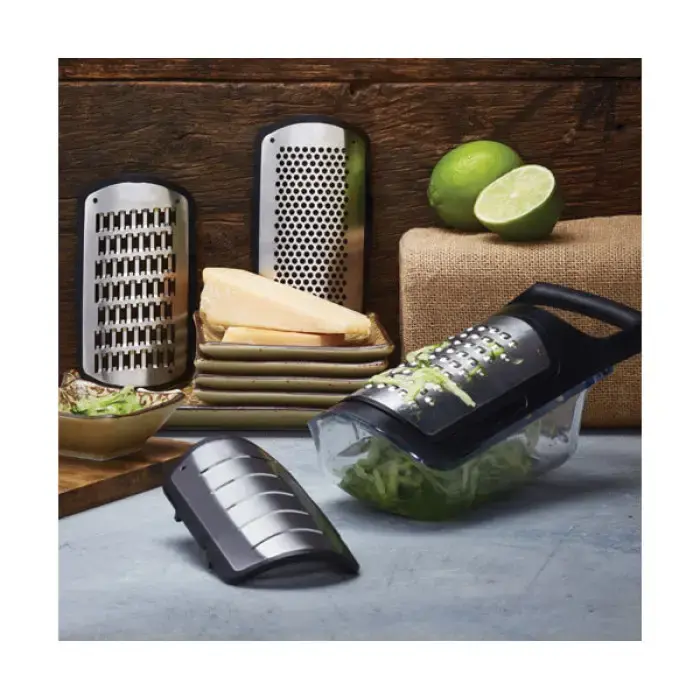 Набір Терок Soft Touch Container Grater Set Терки 4в1 - Зображення 5