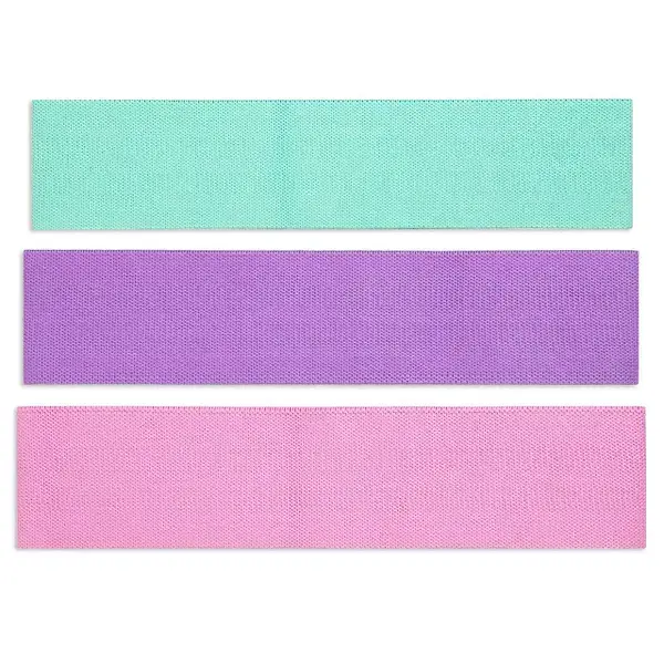 Набір тканинних фітнес гумок Luting Hip Resistance Bands 3 штуки - Зображення 2