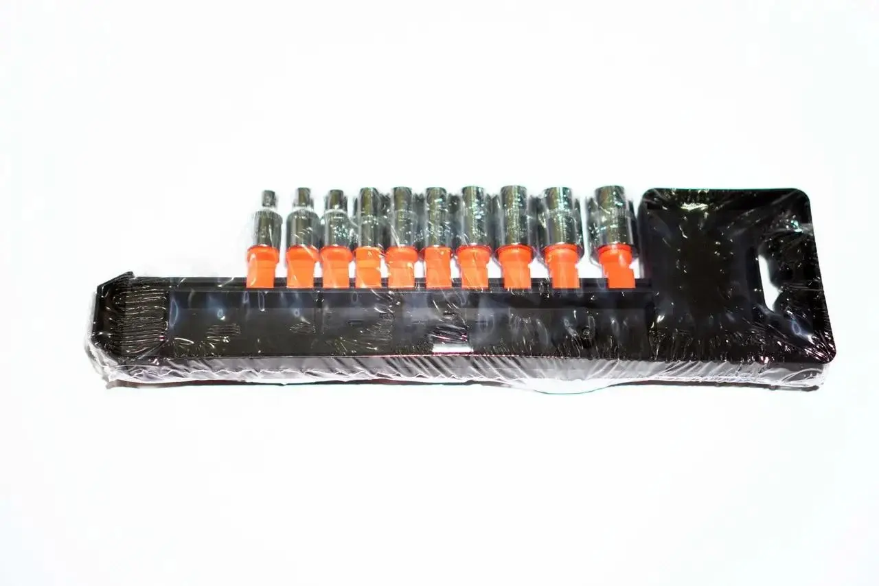 Набір торцевих головок з тріскачкою Ultra (12 шт.) 1/4" - Зображення 5