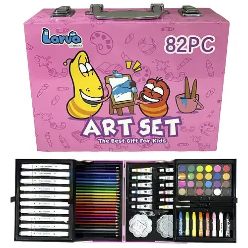 Набір юного художника для малювання та творчості Art Set на 82 предмети - Зображення 2