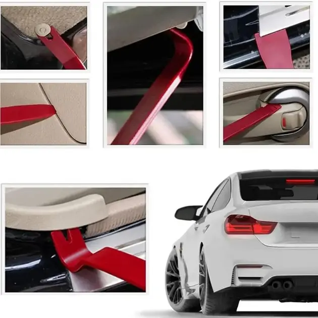 Набір із 19 інструментів для зняття обшивки та розбирання салону EL-198504 - Зображення 3