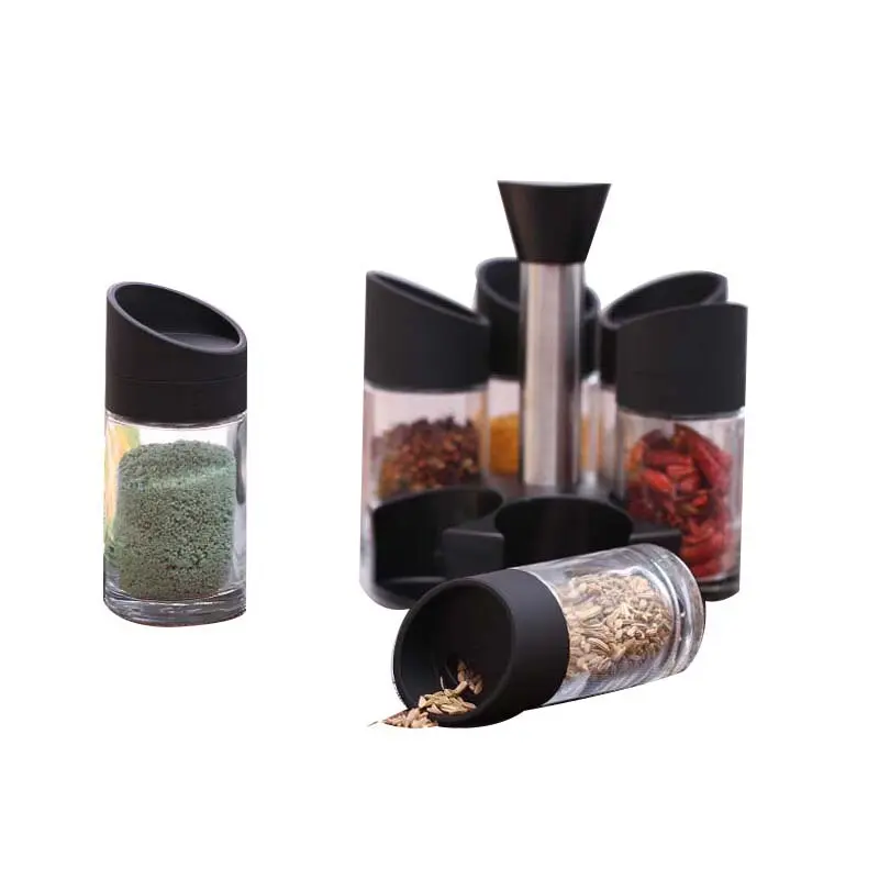 Набір із 6 обертових баночок для спецій Especia Conjunto De Abastecedor - Зображення 6