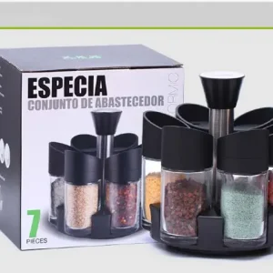 Набір із 6 обертових баночок для спецій Especia Conjunto De Abastecedor