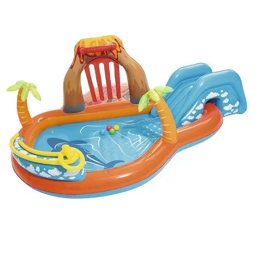 Надувний ігровий центр Bestway 53069 Лагуна з гіркою та кульками - Зображення 4