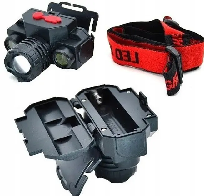 Налобний ліхтар BL 1805 COB XPE 18650 USB Charge Акумуляторний - Зображення 3