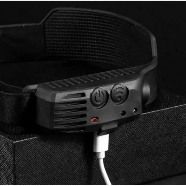 Налобний ліхтар COBA CB-689-3 акумуляторний з датчиком руху та червоним світлом - Зображення 5