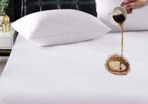 Наматрацник непромокальний Аквастоп з тканинним бортом та резинкою (180*200) - Зображення 3