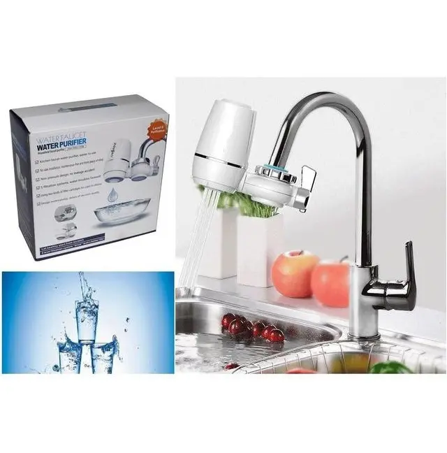 Насадка на кран для очищення води Water Purifier Zoosen MAT CASE проточний побутовий фільтр - Зображення 5