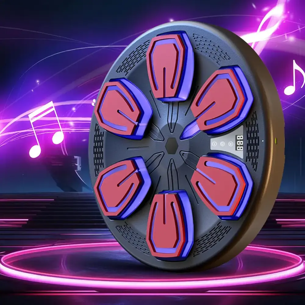 Настінна боксерська мішень 40х40х7, 5 см. Інтерактивна мішень для боксу - Зображення 5