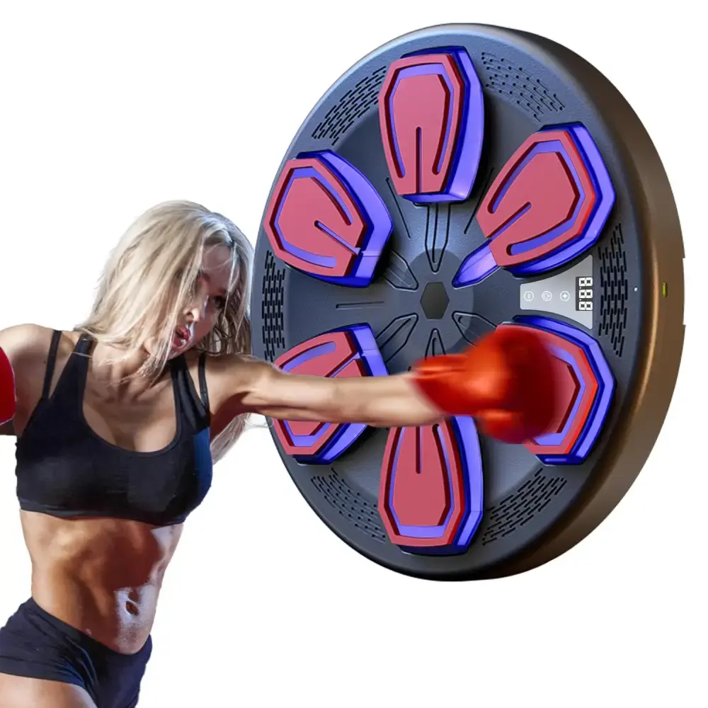 Настінна боксерська мішень 40х40х7, 5 см. Інтерактивна мішень для боксу - Зображення 3