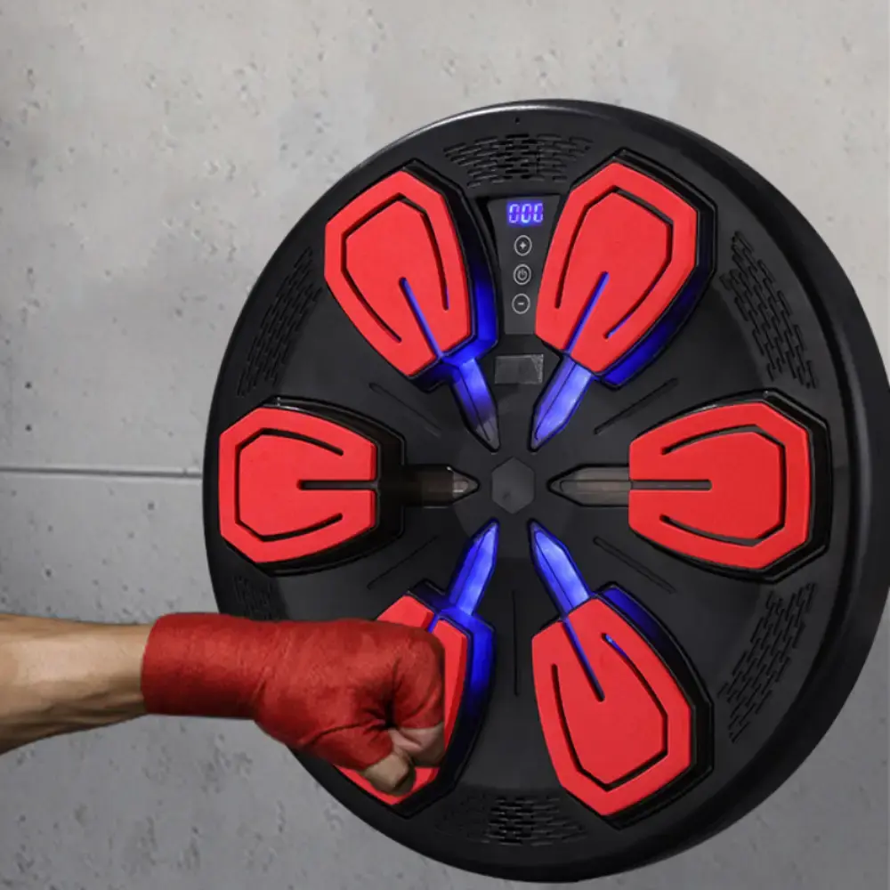 Настінна боксерська мішень 40х40х7, 5 см. Інтерактивна мішень для боксу - Зображення 2