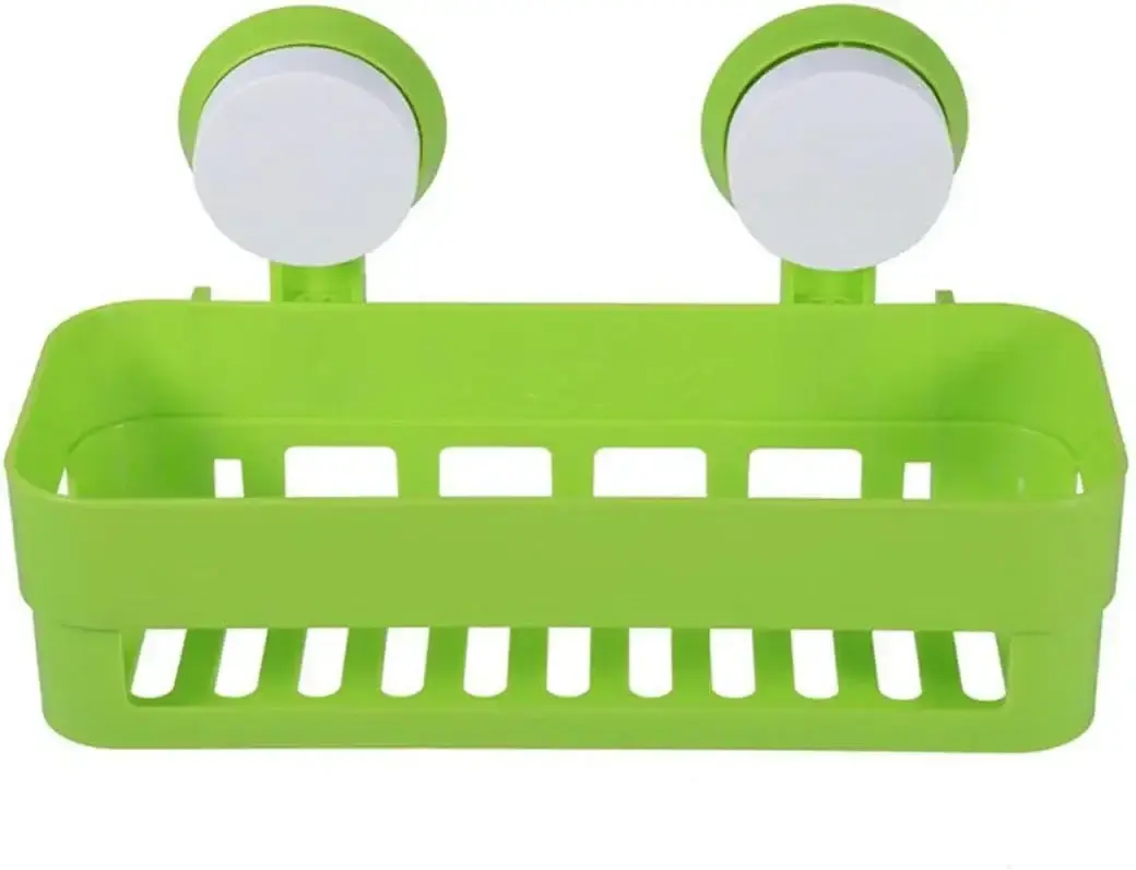 Настінна підставка для мила губки шампуні на присосках LY-571 - Зображення 3