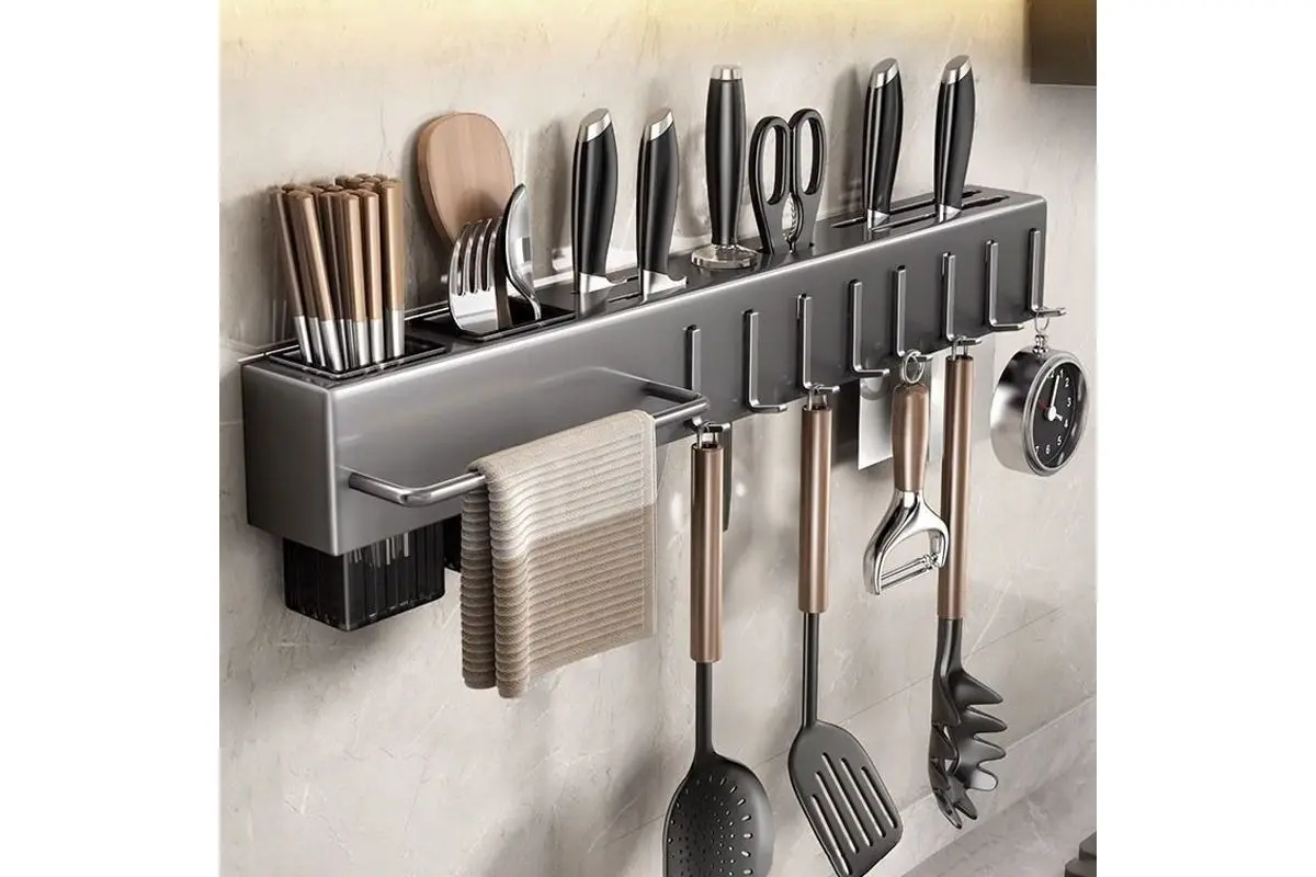 Настінний багатофункціональний органайзер для зберігання SKLM-5 (50см) - Зображення 2