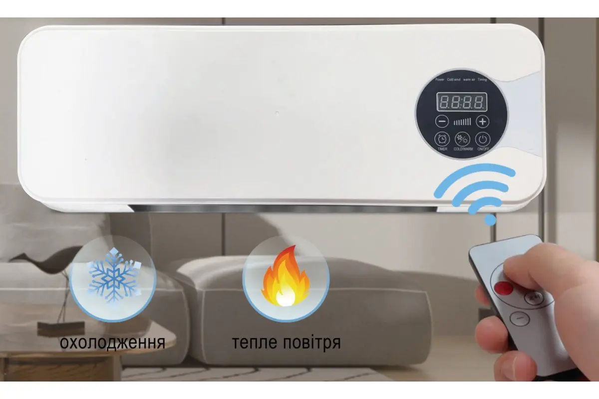 Настінний мобільний кондиціонер Germatic Air з пультом дистанційного керування MODKLI-A - Зображення 3