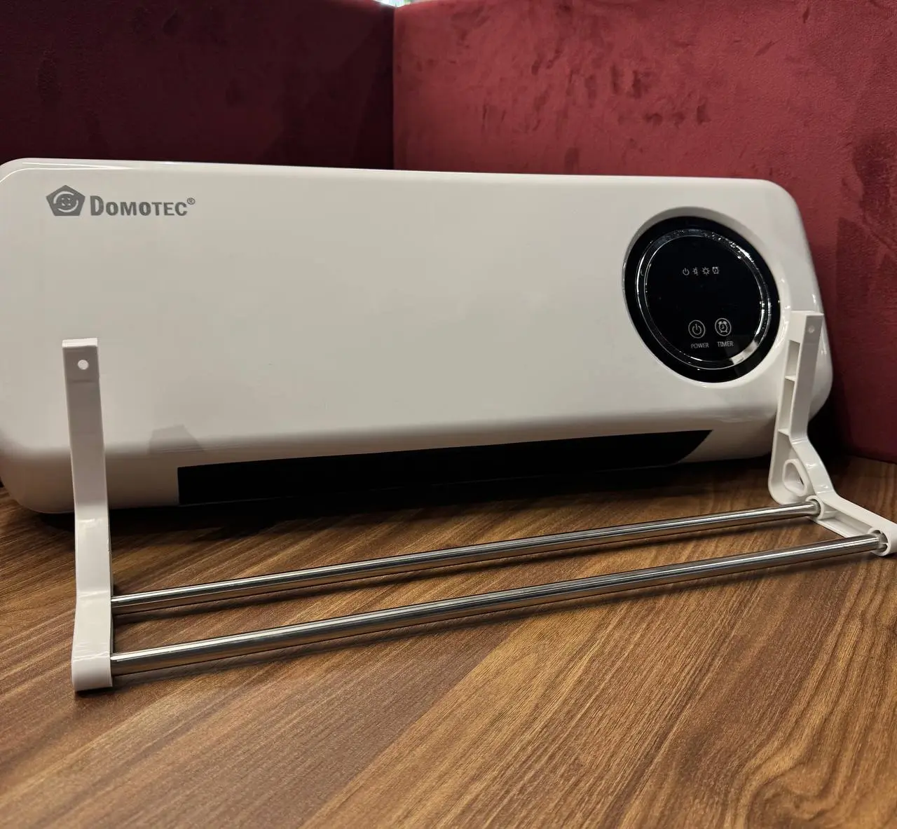 Настінний обігрівач Domotec MS-5963 White 2000Вт з пультом та сушаркою - Зображення 7