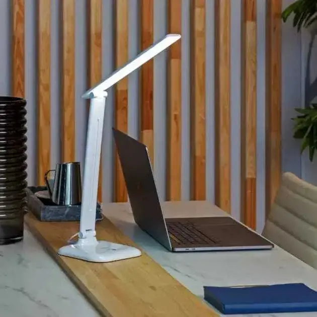 Настільна акумуляторна LED лампа з USB-зарядкою TaigeXin TGX-782 - Зображення 6