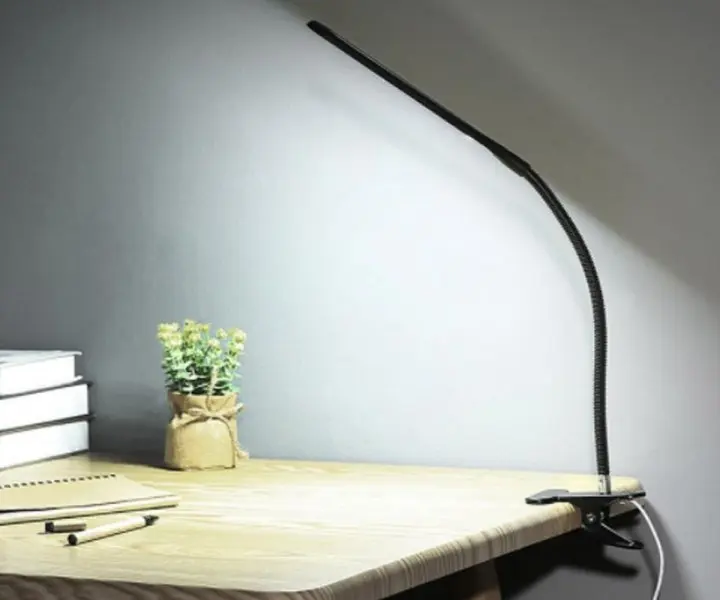 Настільна лампа на прищіпці гнучка LED Beluck BL-01 з кабелем USB - Зображення 2