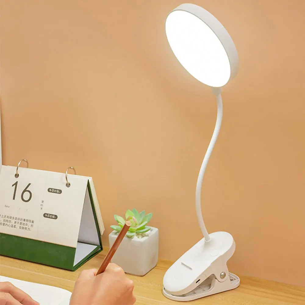 Настільна лампа USB LED гнучка з прищіпкою - Зображення 4
