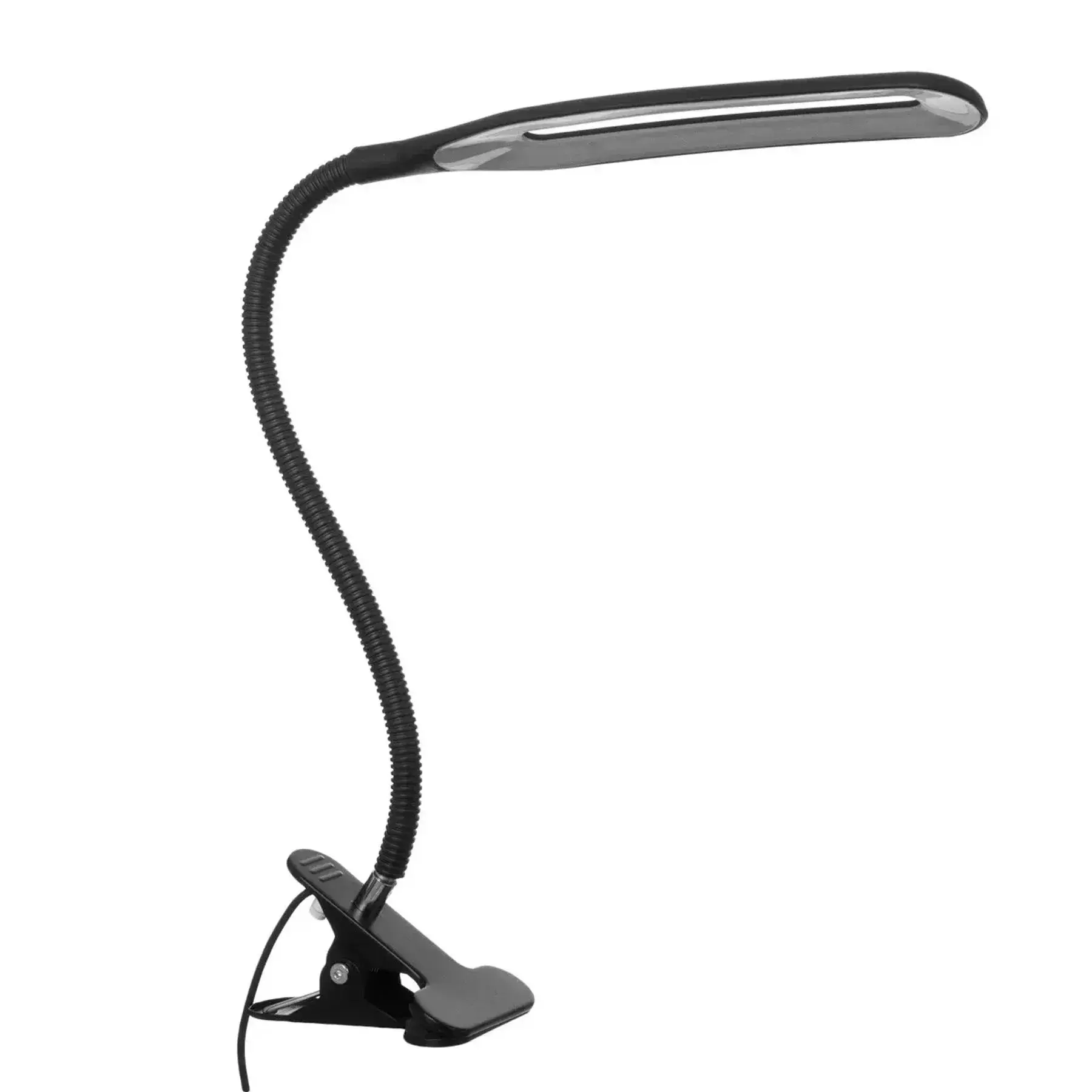 Настільна LED лампа на прищіпці, від USB, Berger 1043-TL-10 Black / Світлодіодна лампа з гнучкою ніжкою - Зображення 3
