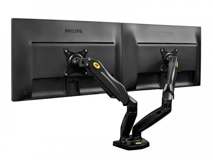 Настільне кріплення для двох моніторів (кронштейн) 17"-30" NB F160 - Зображення 3