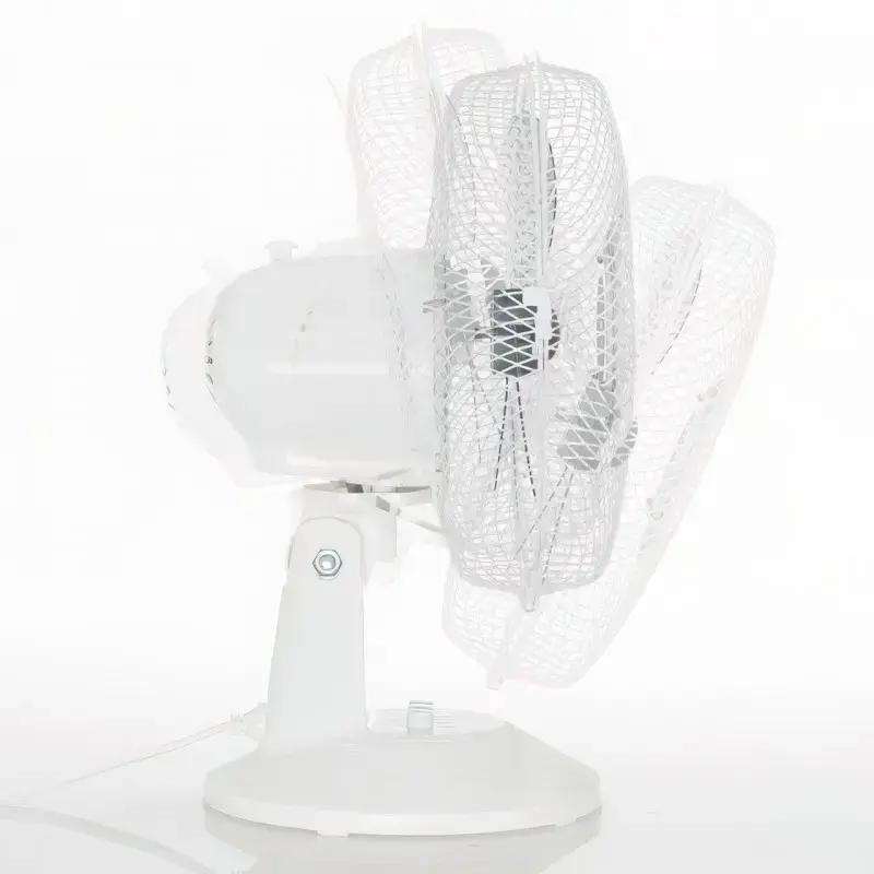 Настільний універсальний електричний вентилятор Wimpex WX-901 TF із захисними ґратами та підставкою - Зображення 5