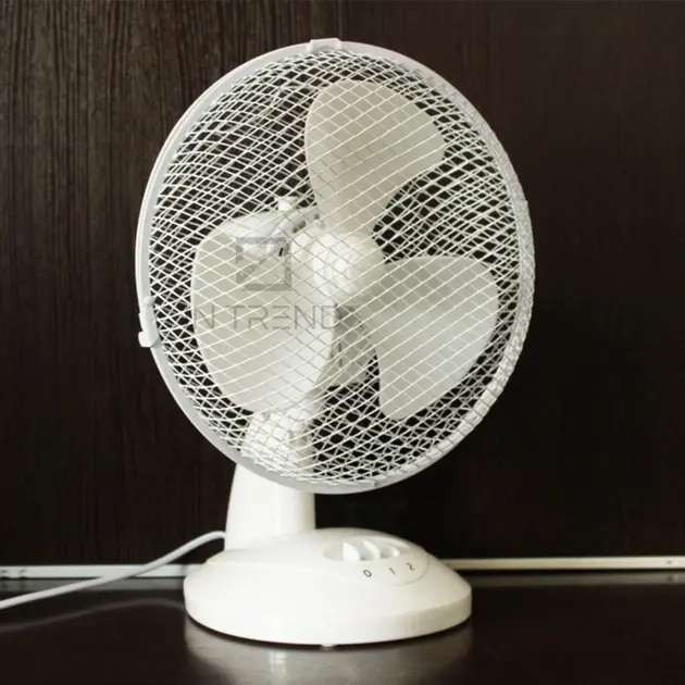 Настільний універсальний електричний вентилятор Wimpex WX-901 TF із захисними ґратами та підставкою - Зображення 2