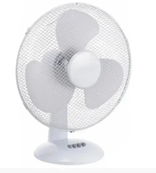 Настільний універсальний електричний вентилятор Wimpex WX-901 TF із захисними ґратами та підставкою - Зображення 4