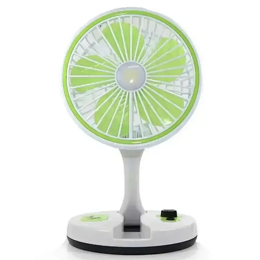 Настільний вентилятор з LED підсвіткою та USB, KC-7900 / Міні-вентилятор настільний акумуляторний - Зображення 4
