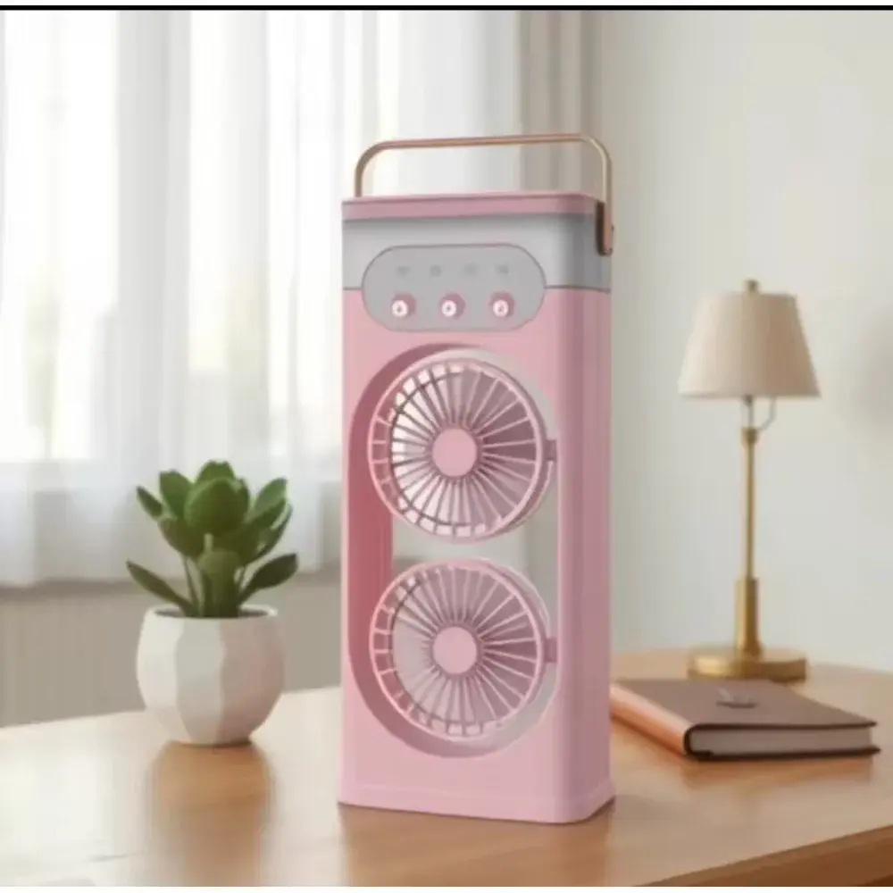 Настільний вентилятор-зволожувач з 3 режимами туману та водяним охолодженням та 180 LY-938 - Зображення 3