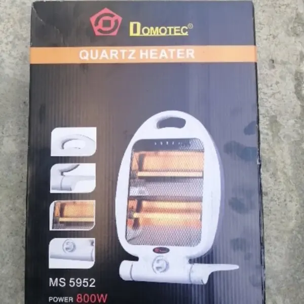 Настільний інфрачервоний обігрівач Domotec MS-5952 800W Білий (210082) - Зображення 4