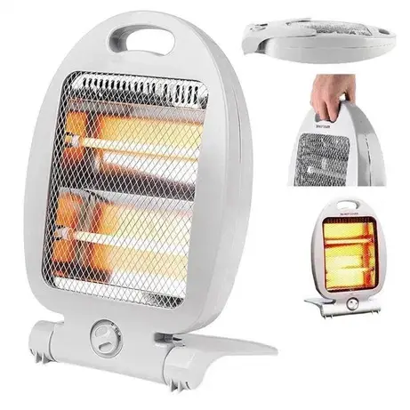 Настільний інфрачервоний обігрівач Domotec MS-5952 800W Білий (210082) - Зображення 3