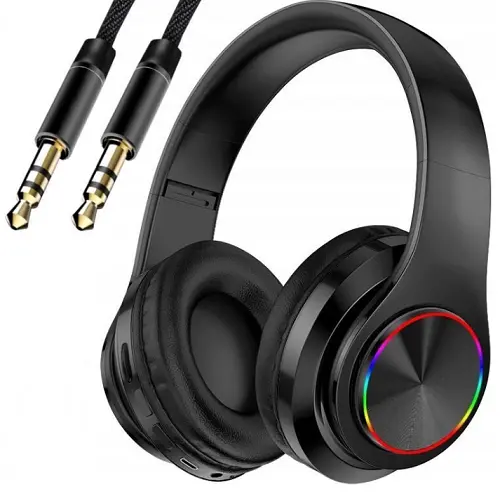 Бездротові навушники зі світлодіодними вставками B39 - Зображення 4