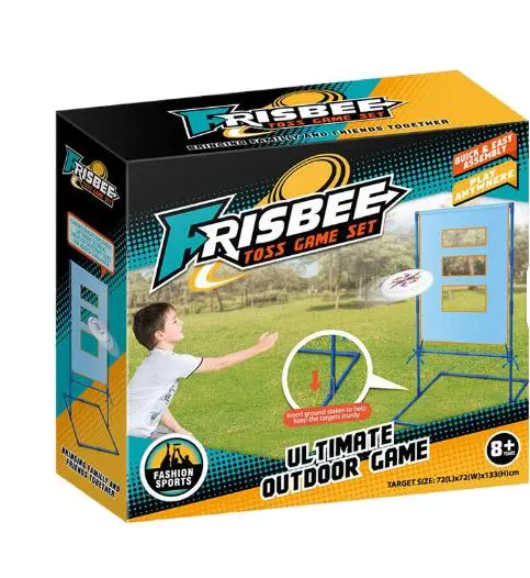 NEW Ігровий набір фрісбі з отвором стійка-мішень Frisbee - Зображення 4