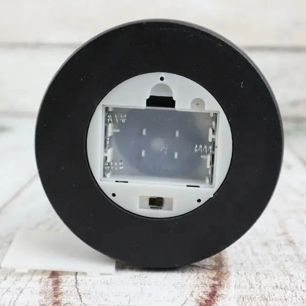 Нічник новорічна ялинка у скляній колбі gold star - Зображення 6