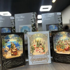 Новорічний музичний нічник-світильник XMAS WDL 24023B