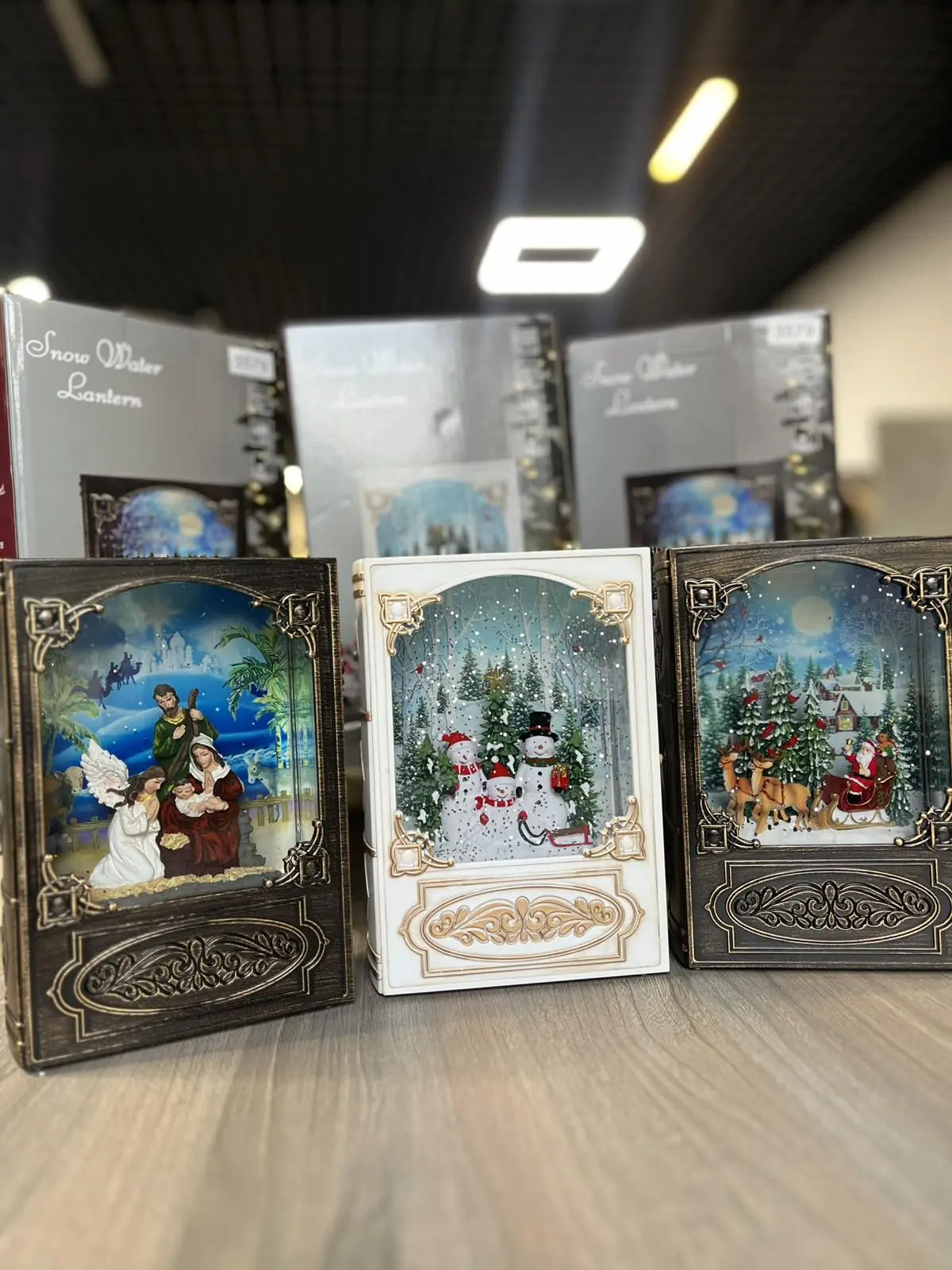 Новорічний музичний нічник-світильник XMAS WDL 24023B - Зображення 3