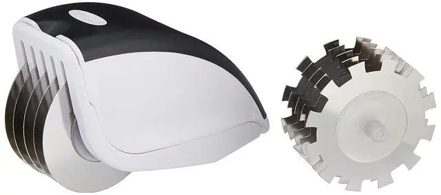 Ніж для нарізки 3 в 1 Rolling Mincer w-53 та Tenderizer з часниковим пресом овочерізка - Зображення 3