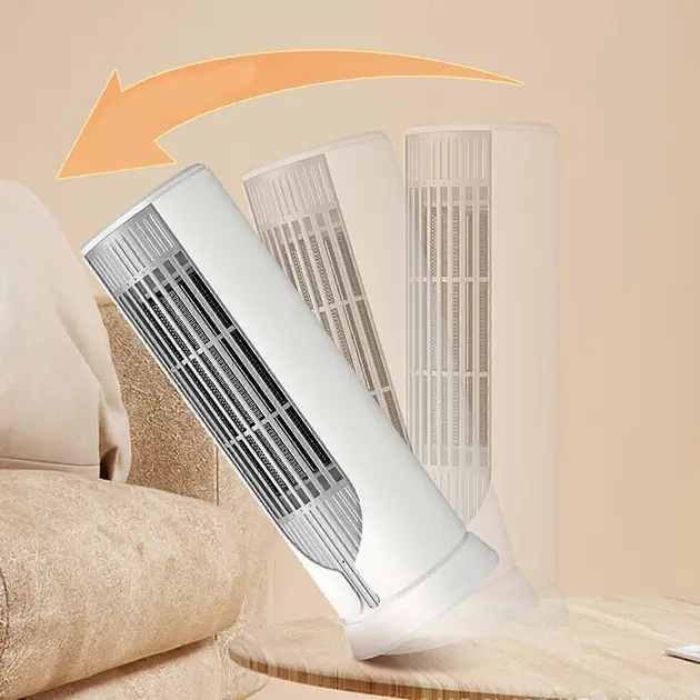 Обігрівач електричний 1200Вт білий (Fl-2564) - Зображення 2