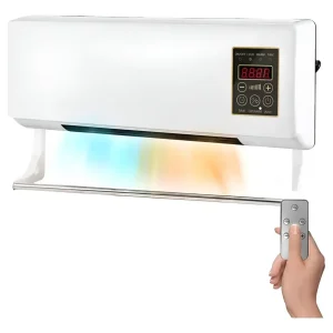 Обігрівач та охолоджувач повітря 2 в 1 з пультом дистанційного керування Prandtex 2000W