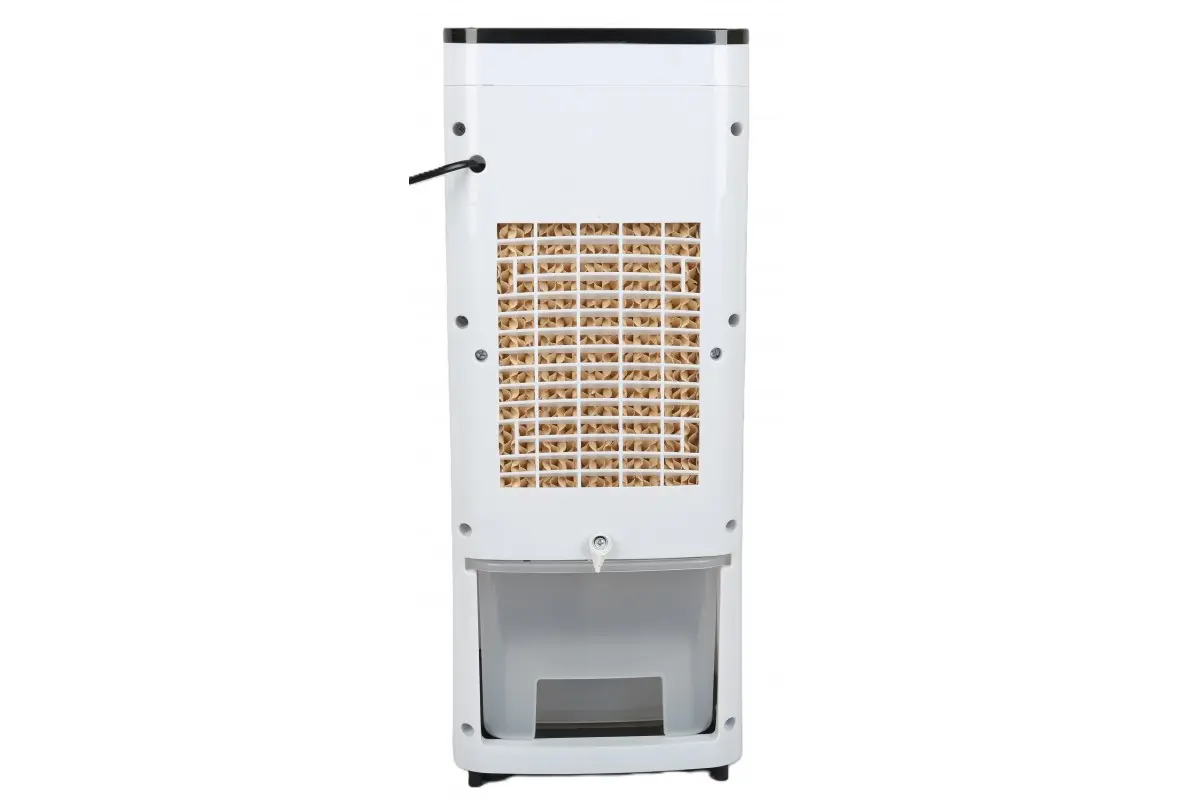 Охолоджувач повітря Germatic DH23-01A, (120W, сенсорні кнопки, пульт, екран, колеса, автообіг, ємність - 5,5л, 2 контейнери для льоду) - Зображення 7