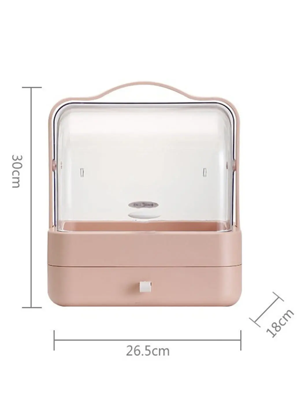 Органайзер для косметики настільний Бокс для зберігання макіяжу Cosmetic Storage Box LD - Зображення 2