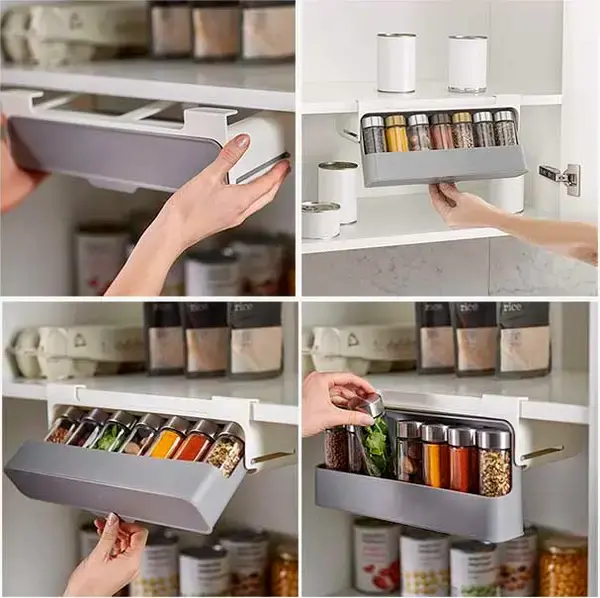 Органайзер на кухню для зберігання спецій - Зображення 3